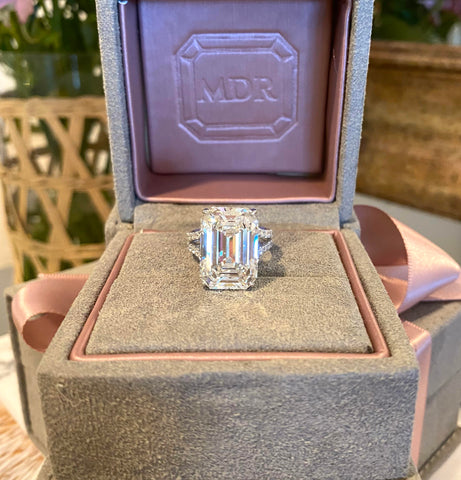 YUZBT Men 100% Real 10 Carat Diamond Tester Past D Color VVS1 Moissanite  Ring S925 Silver GRA Certificate Wedding Jewelry - AliExpress